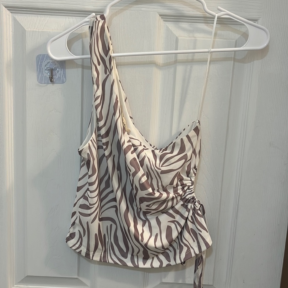 Mesh zebra tank from Isabelle’s cabinet